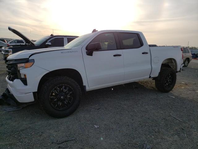 3GCPDBEK2NG567029 - 2022 CHEVROLET SILVERADO K1500 CUSTOM WHITE photo 1