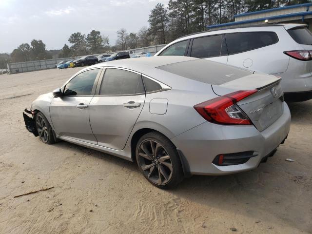 2HGFC2F84LH597830 - 2020 HONDA CIVIC SPORT 银色 照片 2