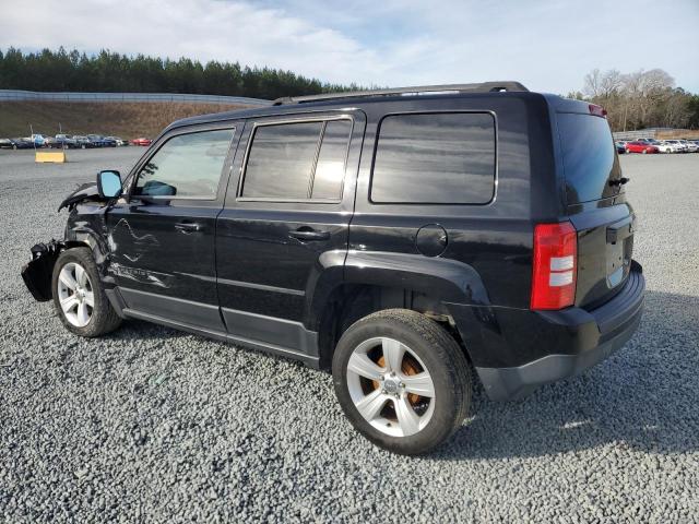 1C4NJPFB4DD213262 - 2013 JEEP PATRIOT LATITUDE BLACK photo 2