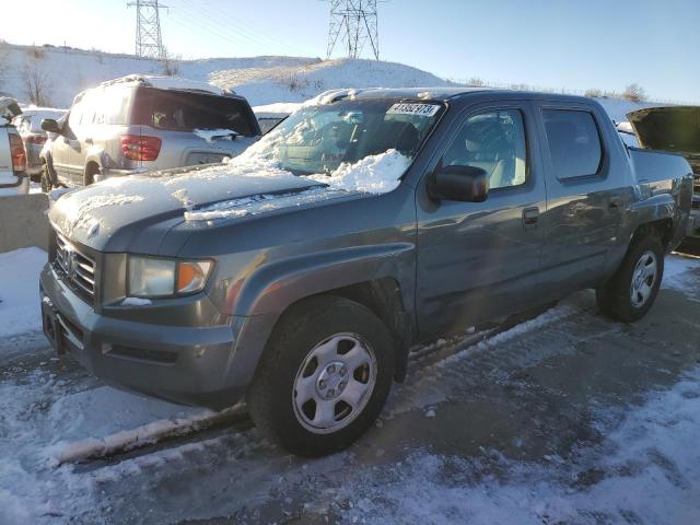 2HJYK16227H500691 - 2007 HONDA RIDGELINE RT GREEN photo 1