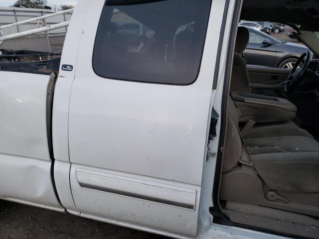 2GCEC19V651163846 - 2005 CHEVROLET SILVERADO WHITE photo 10