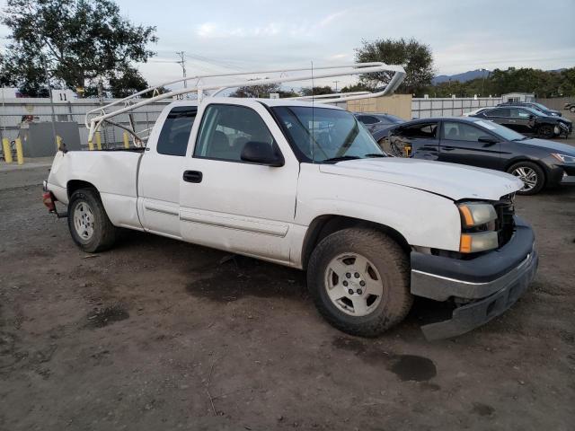 2GCEC19V651163846 - 2005 CHEVROLET SILVERADO WHITE photo 4