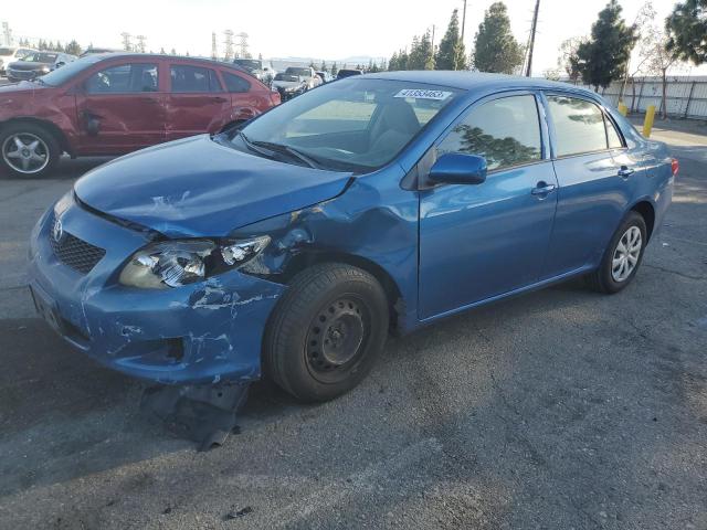 1NXBU40E39Z142666 - 2009 TOYOTA COROLLA BASE BLUE photo 1