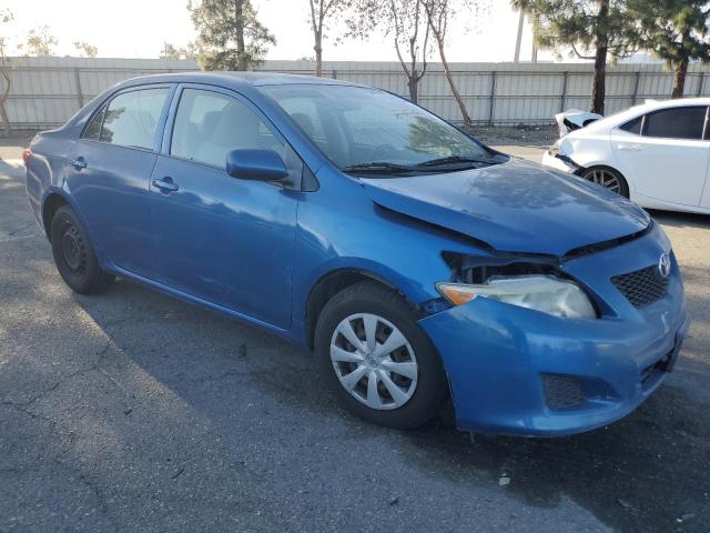 1NXBU40E39Z142666 - 2009 TOYOTA COROLLA BASE BLUE photo 4