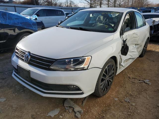 3VWD17AJ0GM225831 - 2016 VOLKSWAGEN JETTA SPORT WHITE photo 1