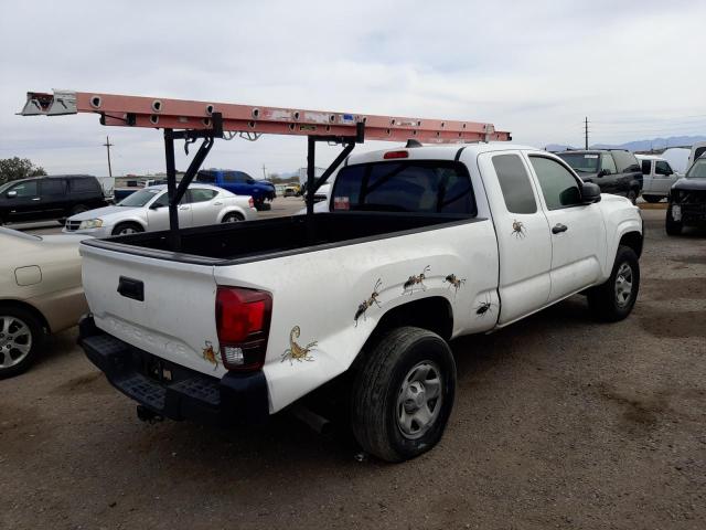 3TYRX5GN2LT003098 - 2020 TOYOTA TACOMA ACCESS CAB WHITE photo 3