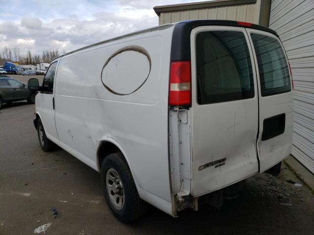 1GCSGAFX7C1109844 - 2012 CHEVROLET EXPRESS G1 WHITE photo 2