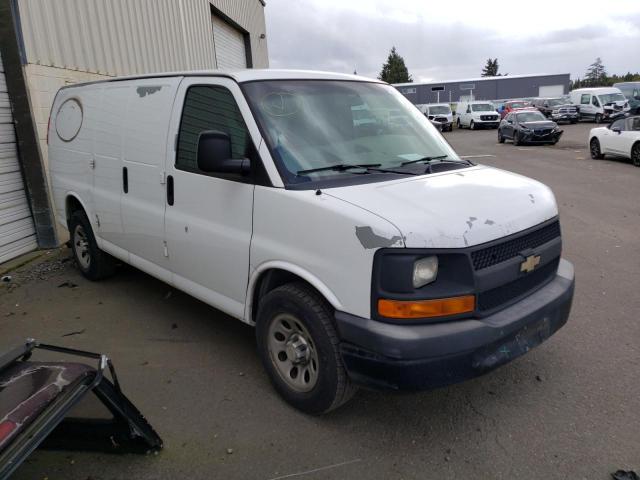 1GCSGAFX7C1109844 - 2012 CHEVROLET EXPRESS G1 WHITE photo 4