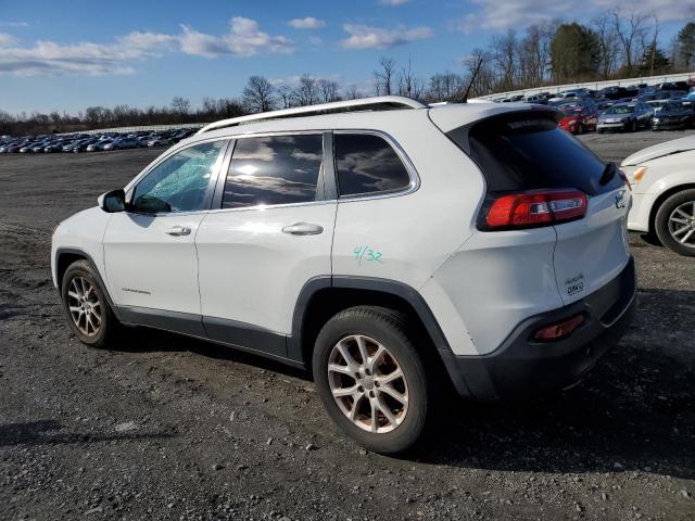 1C4PJMCB8FW552819 - 2015 JEEP CHEROKEE LATITUDE WHITE photo 2