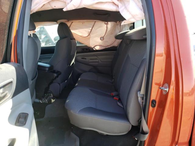 5TFLU4EN0FX132074 - 2015 TOYOTA TACOMA DOUBLE CAB 橙色 照片 10