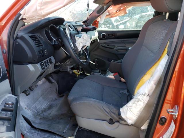5TFLU4EN0FX132074 - 2015 TOYOTA TACOMA DOUBLE CAB 橙色 照片 7