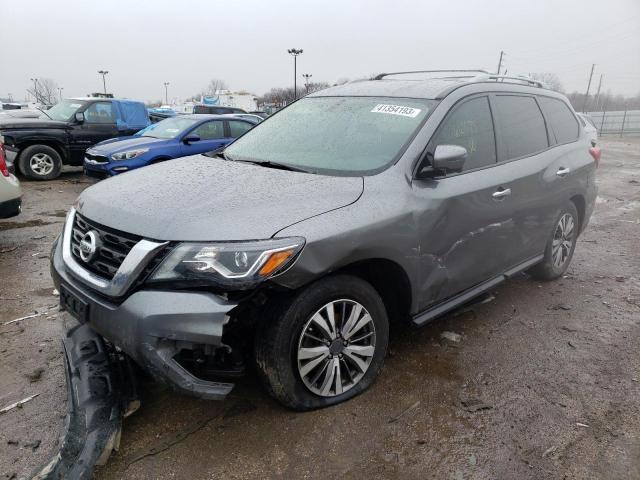 5N1DR2MN6JC612675 - 2018 NISSAN PATHFINDER S 灰色 照片 1