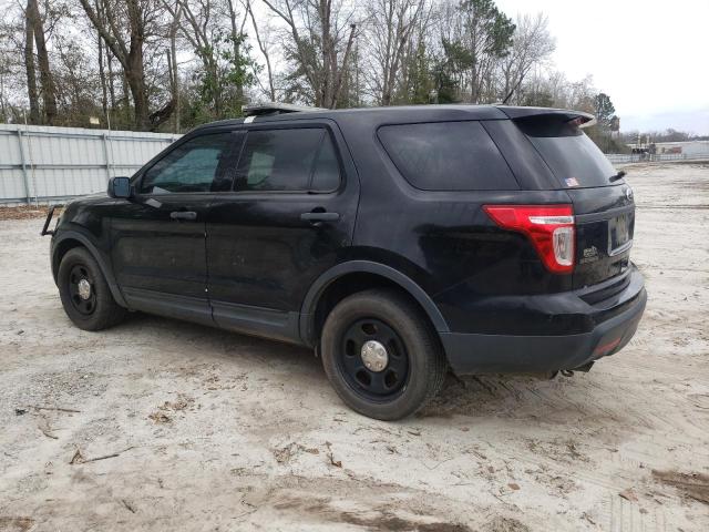 1FM5K8ARXDGC30794 - 2013 FORD EXPLORER POLICE INTERCEPTOR BLACK photo 2