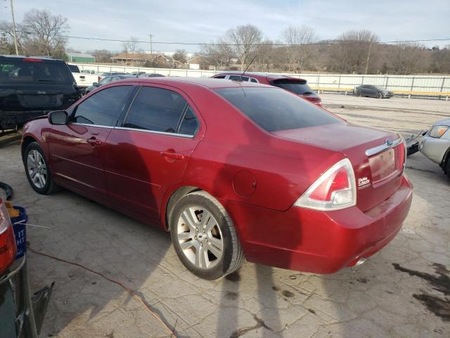 3FAHP08189R116030 - 2009 FORD FUSION SEL RED photo 2