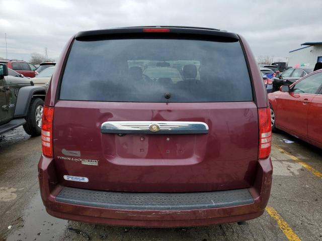 2A8HR54P88R776190 - 2008 CHRYSLER TOWN & COU TOURING 勃艮第红 照片 6