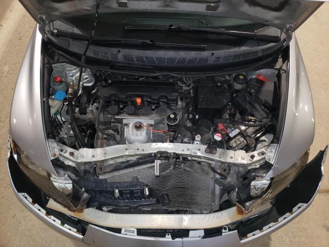 19XFA1F69AE041650 - 2010 HONDA CIVIC LX-S ვერცხლისფერი ფოტო 11