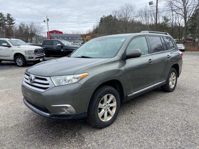 5TDBK3EH1BS078290 - 2011 TOYOTA HIGHLANDER BASE GRAY photo 4