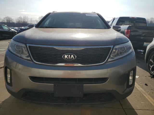 5XYKTCA6XEG476892 - 2014 KIA SORENTO LX GRAY photo 5