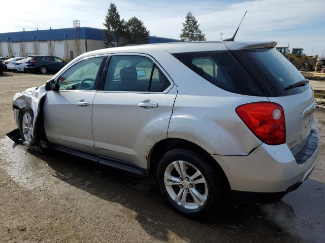 2GNFLCEK2C6146433 - 2012 CHEVROLET EQUINOX LS SILVER photo 2