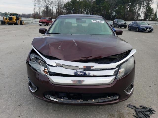 3FAHP0JA2CR180906 - 2012 FORD FUSION SEL MAROON photo 5