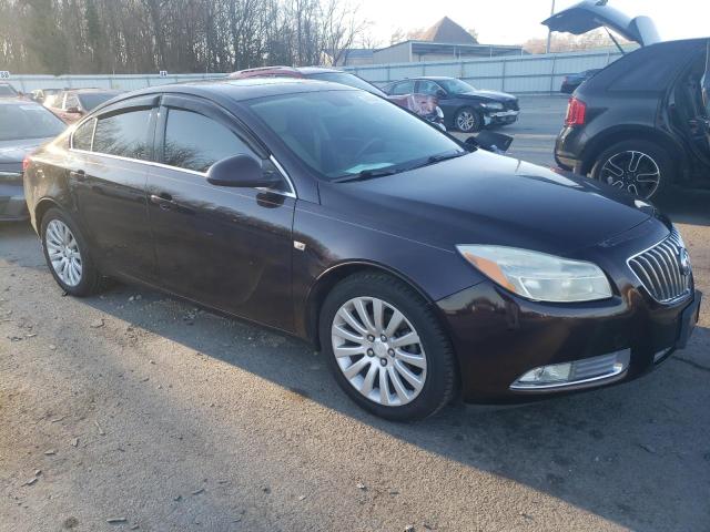 W04GP5EC9B1094154 - 2011 BUICK REGAL CXL BLACK photo 4