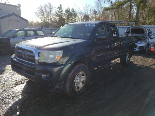 5TEUX4EN2AZ732706 - 2010 TOYOTA TACOMA ACCESS CAB GREEN photo 1