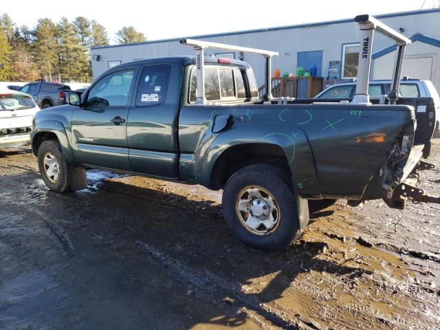 5TEUX4EN2AZ732706 - 2010 TOYOTA TACOMA ACCESS CAB მწვანე ფოტო 2