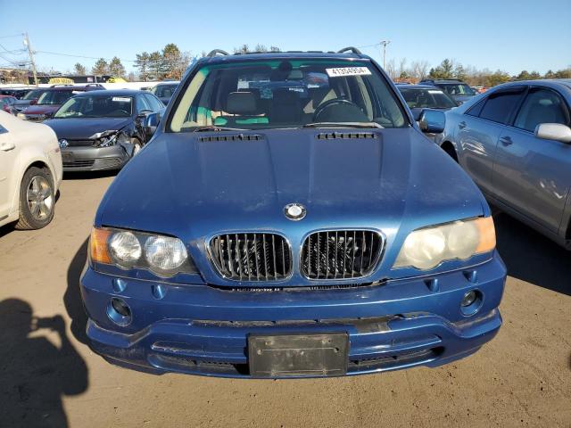 5UXFA53522LP43531 - 2002 BMW X5 3.0I BLUE photo 5