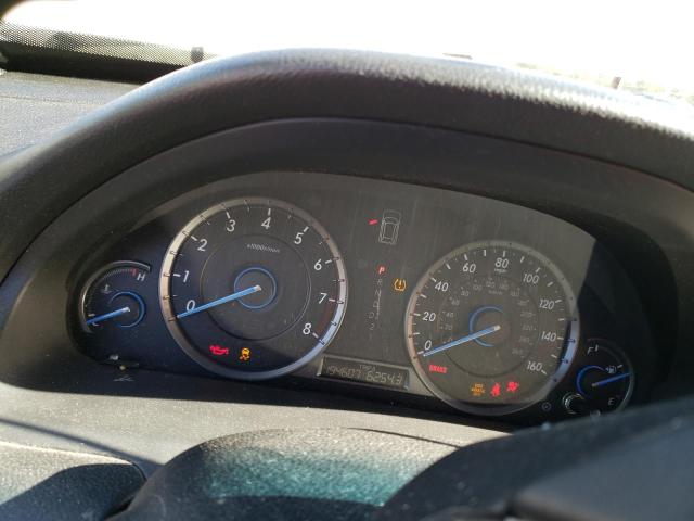 5J6TF1H50CL002149 - 2012 HONDA CROSSTOUR EXL თეთრი ფოტო 9