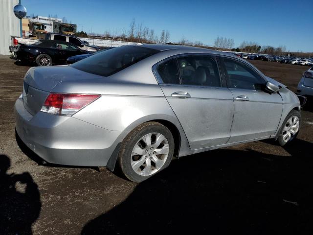 1HGCP26828A809525 - 2008 HONDA ACCORD EXL SILVER photo 3