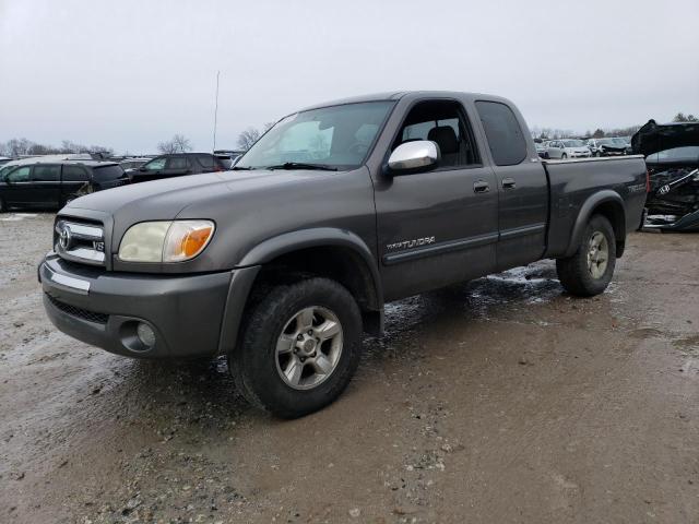 5TBBT44106S482459 - 2006 TOYOTA TUNDRA ACCESS CAB SR5 GRAY photo 1