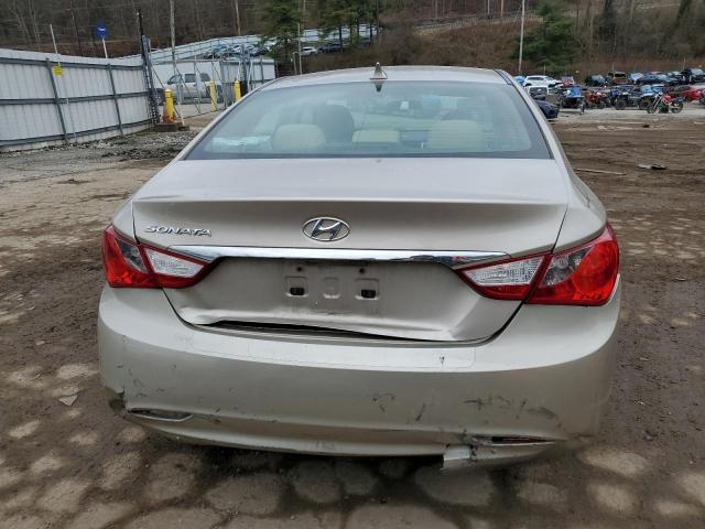 5NPEB4AC4BH271858 - 2011 HYUNDAI SONATA GLS GOLD photo 6