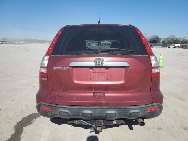 JHLRE48538C065325 - 2008 HONDA CR-V EX BURGUNDY photo 6