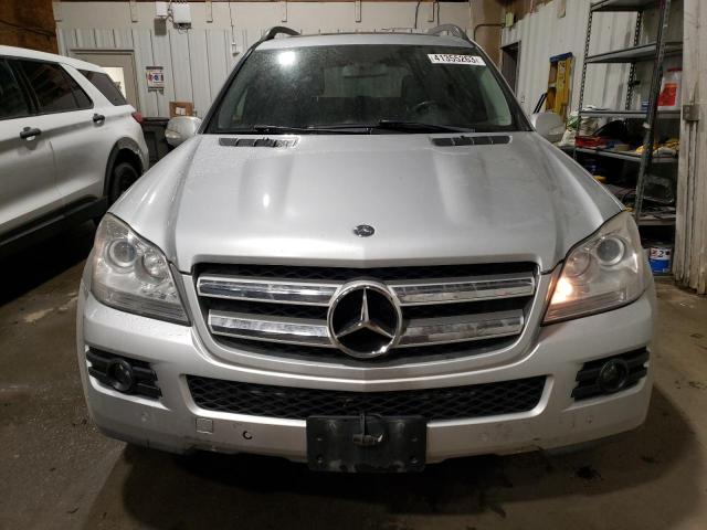 4JGBF71E17A262345 - 2007 MERCEDES-BENZ GL450 450 4MATIC SILVER photo 5