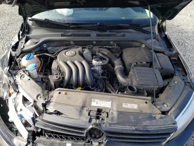 3VW2K7AJ5EM330964 - 2014 VOLKSWAGEN JETTA BASE BLACK photo 11