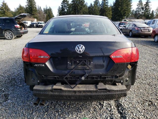 3VW2K7AJ5EM330964 - 2014 VOLKSWAGEN JETTA BASE BLACK photo 6