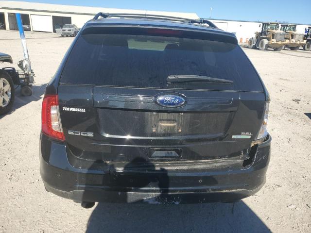 2FMDK3J9XEBA44695 - 2014 FORD EDGE SEL BLACK photo 6