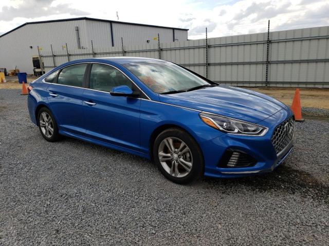 5NPE34AF5KH763225 - 2019 HYUNDAI SONATA LIMITED BLUE photo 4