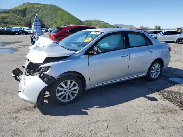 1NXBU40E99Z120722 - 2009 TOYOTA COROLLA BASE SILVER photo 1