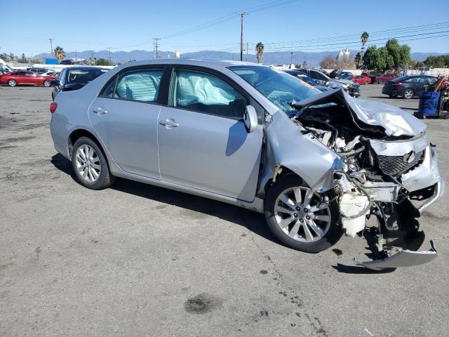 1NXBU40E99Z120722 - 2009 TOYOTA COROLLA BASE SILVER photo 4