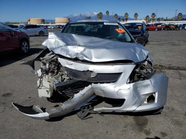 1NXBU40E99Z120722 - 2009 TOYOTA COROLLA BASE SILVER photo 5