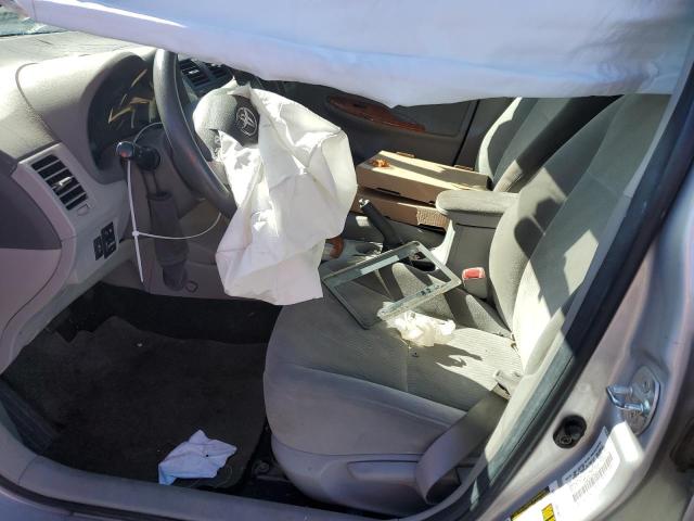1NXBU40E99Z120722 - 2009 TOYOTA COROLLA BASE SILVER photo 7