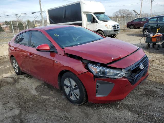 KMHC65LC6KU171597 - 2019 HYUNDAI IONIQ BLUE RED photo 4