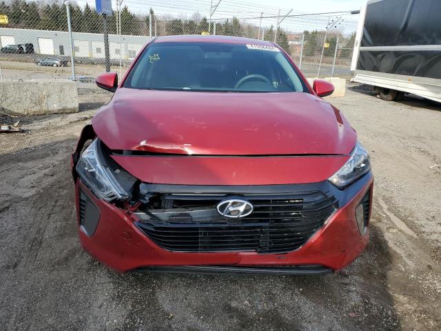 KMHC65LC6KU171597 - 2019 HYUNDAI IONIQ BLUE RED photo 5