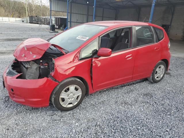 JHMGE8H3XDC082853 - 2013 HONDA FIT RED photo 1