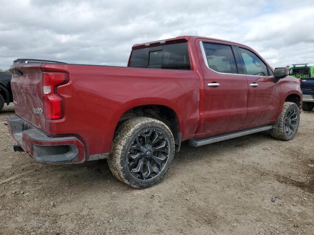 1GCUYHEDXKZ268752 - 2019 CHEVROLET SILVERADO K1500 HIGH COUNTRY RED photo 3