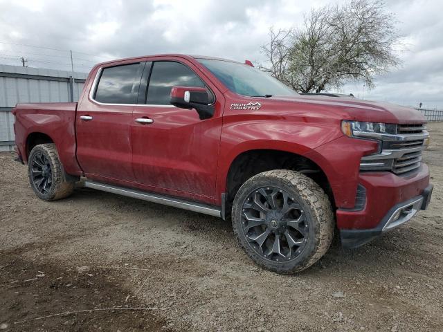 1GCUYHEDXKZ268752 - 2019 CHEVROLET SILVERADO K1500 HIGH COUNTRY RED photo 4