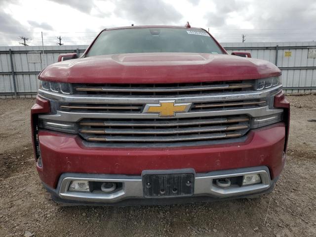 1GCUYHEDXKZ268752 - 2019 CHEVROLET SILVERADO K1500 HIGH COUNTRY RED photo 5