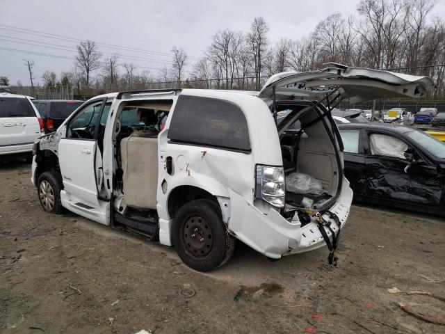 2C4RDGBG4JR151350 - 2018 DODGE GRAND CARA SE WHITE photo 2