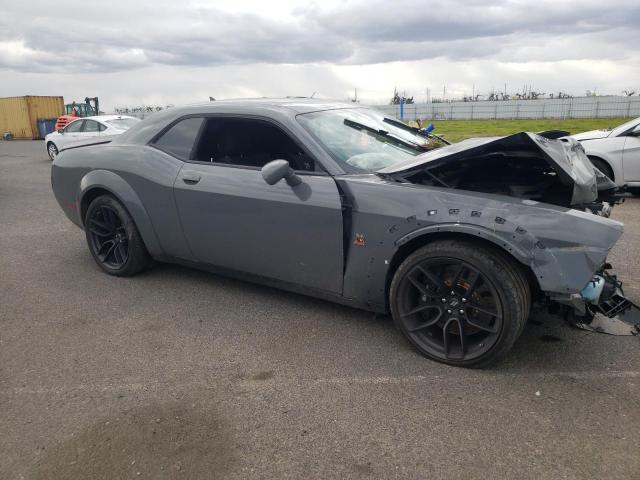 2C3CDZFJ4KH563643 - 2019 DODGE CHALLENGER R/T SCAT PACK GRAY photo 4